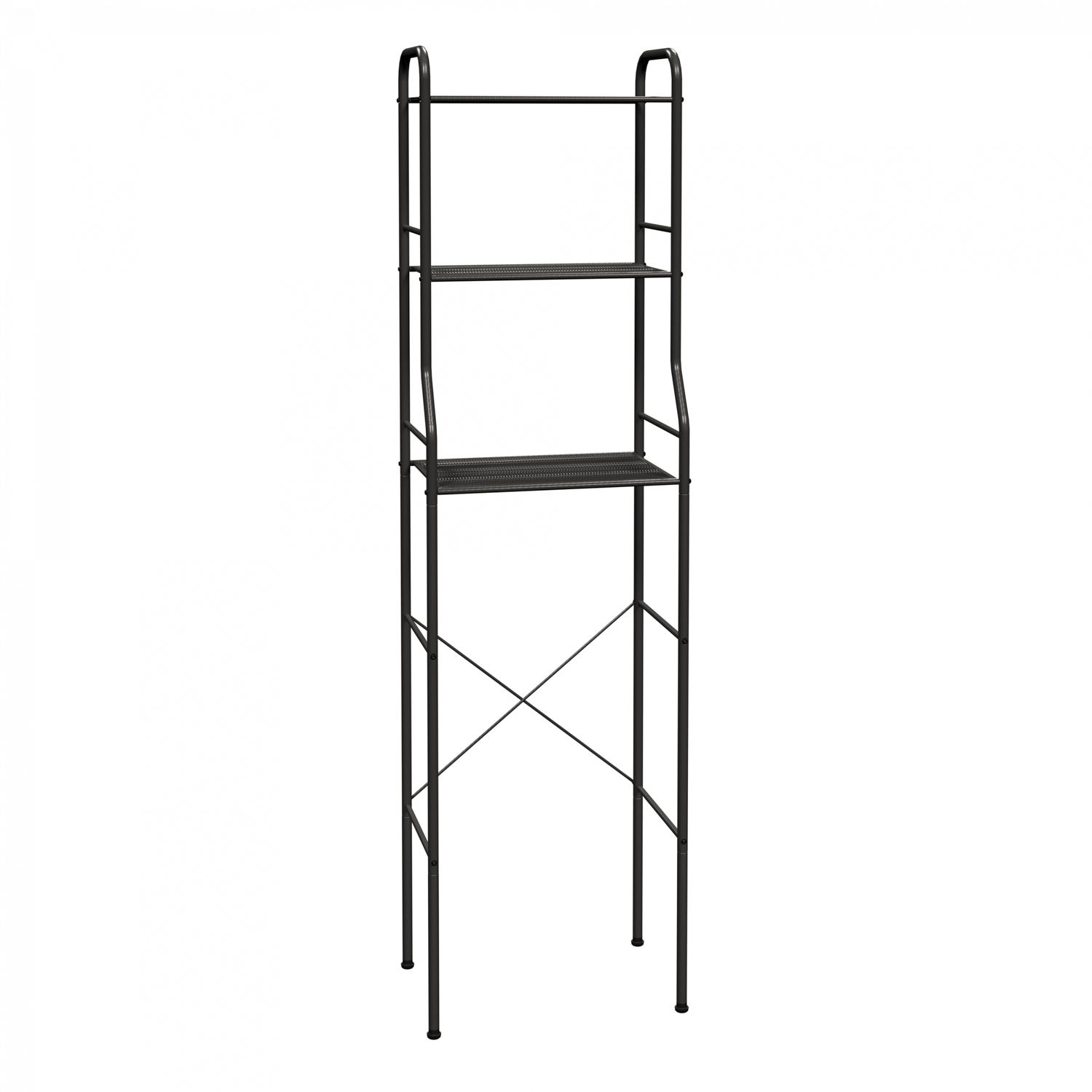 Стеллаж металл. "Атлантик 13" 1670х455х300хмм 3 полки Графит арт.СТА13 ГР "ЗМИ" *1