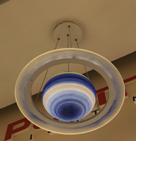 Люстра 8407 BL 32W*2+Е27 blue 600мм S=6м2 VERNER LIGHTING *1