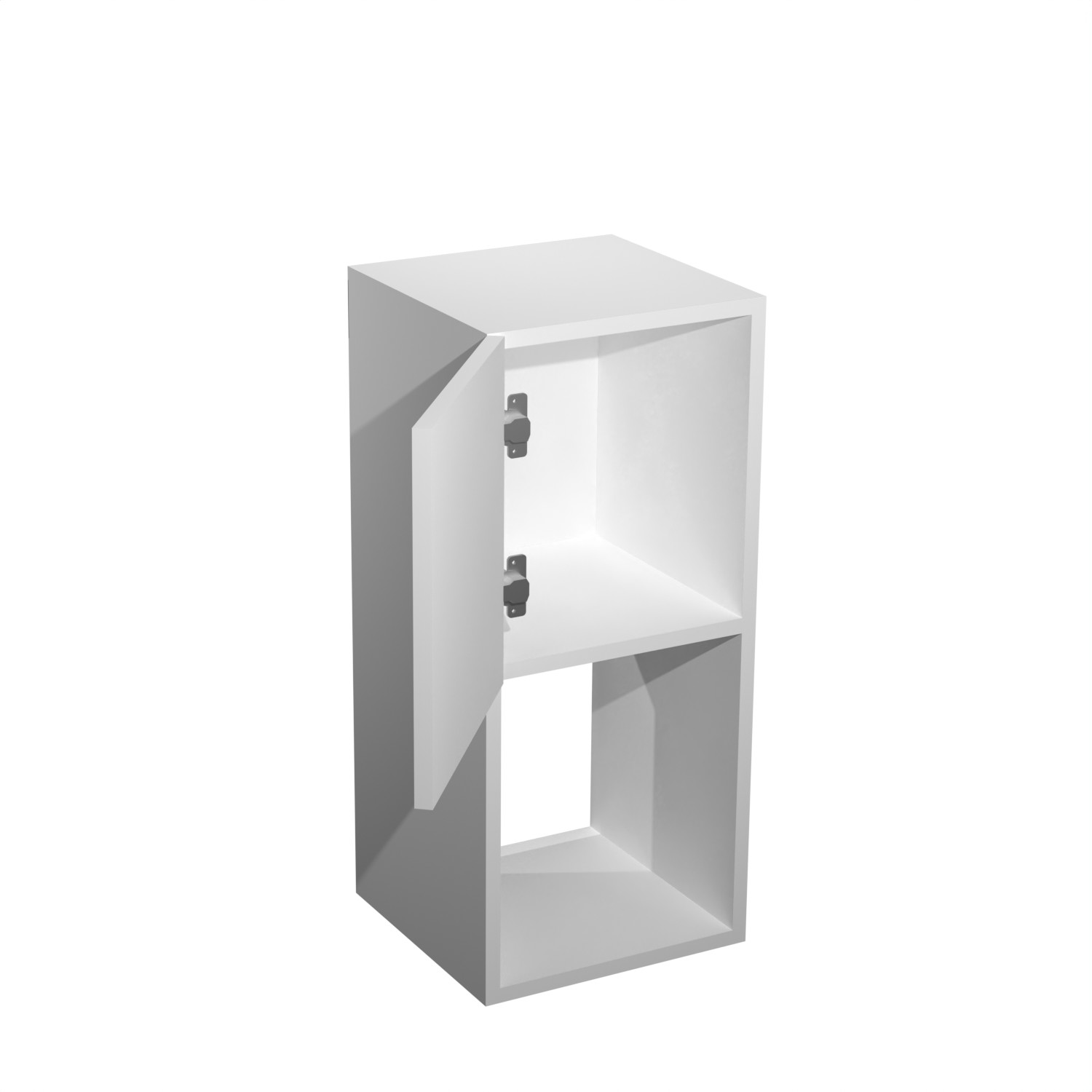 Шкаф навесной 300х676х290 мм BROZEX-WOOD Liberty, с дверцей, белый