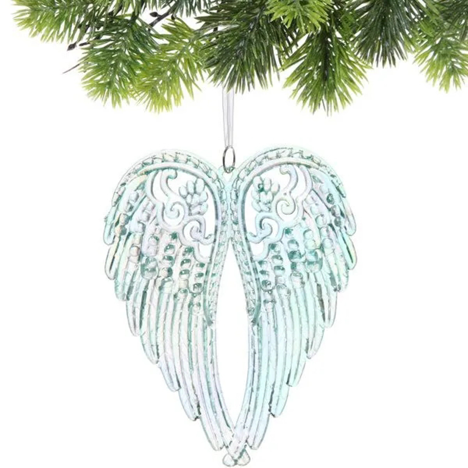 Подвеска "Крылья ангела" 11*15 см, Зелёный