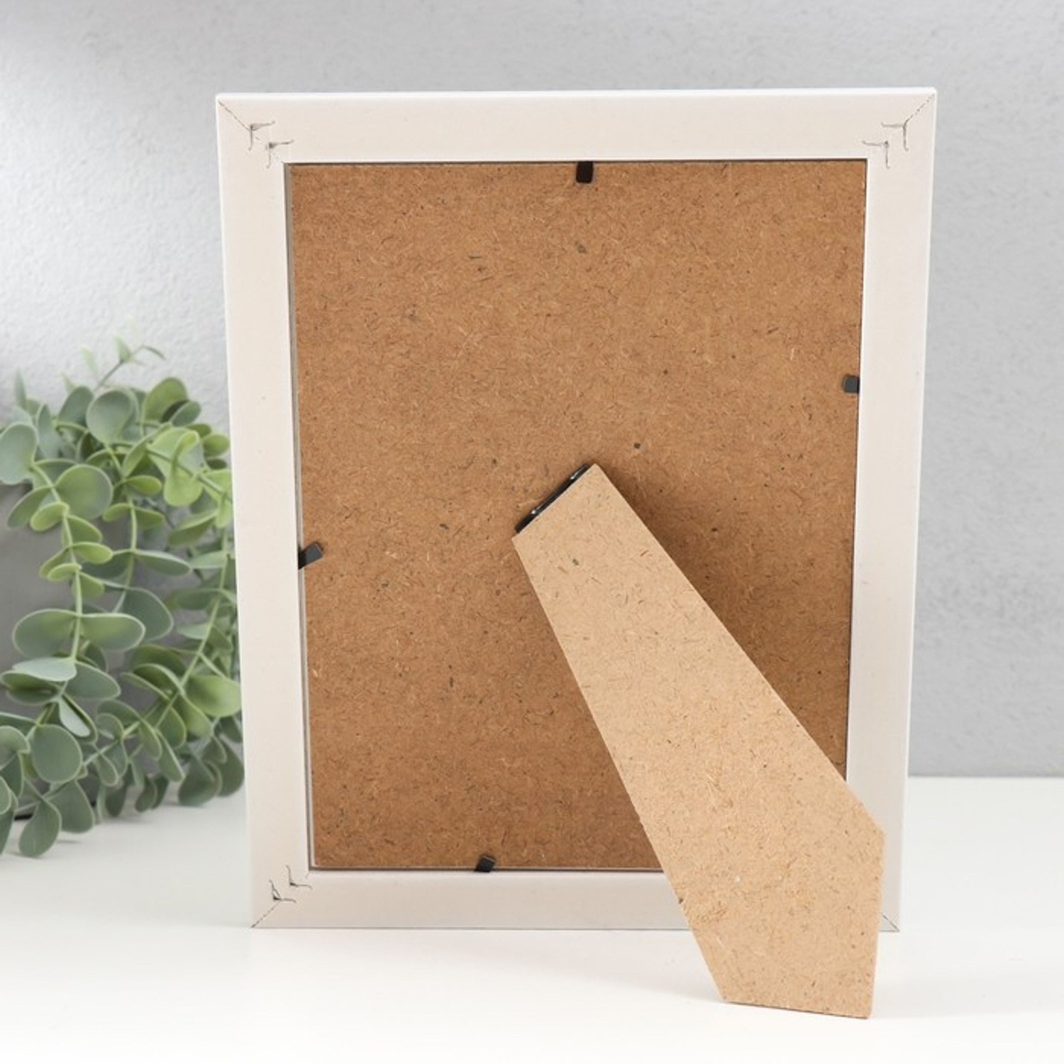 Фоторамка пластик 15х20 см "Чёрные линии на белом" 23,5х18,5 см   9469549