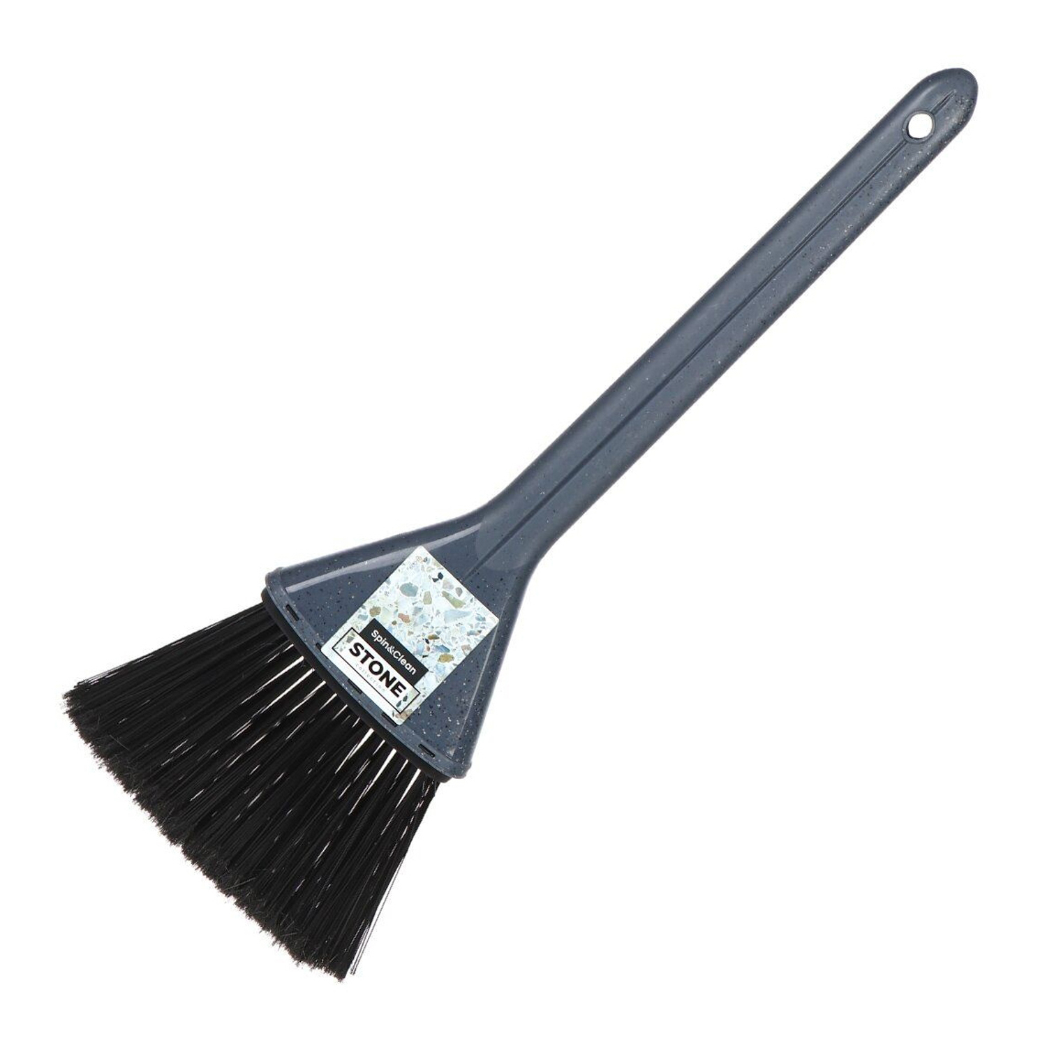 Веник пластм. "Stone" Темный камень SC570213026 *1/18