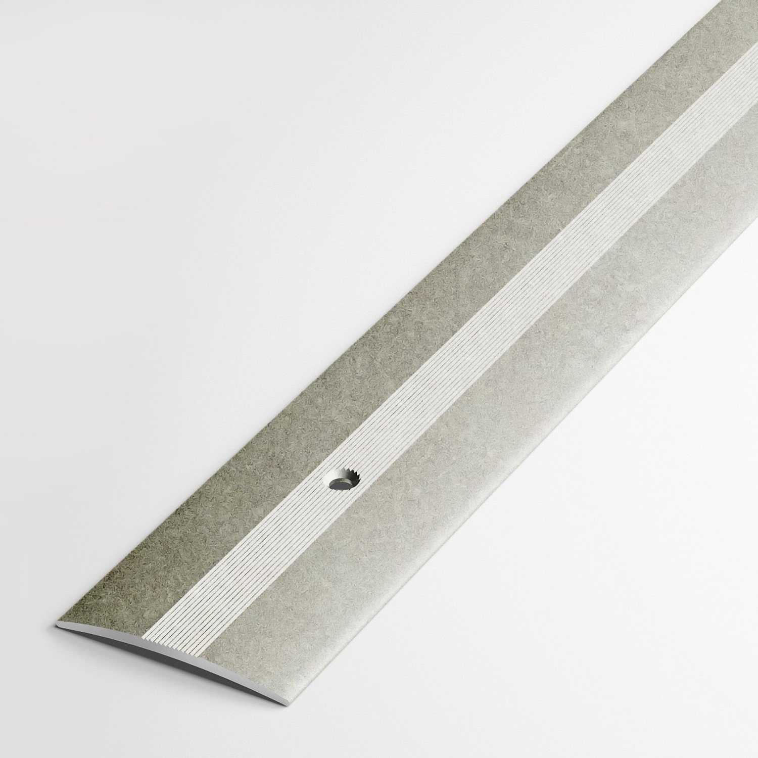 Порог-стык одноуровневый 37х1800 мм Лука ПС 03, бетон сильвер