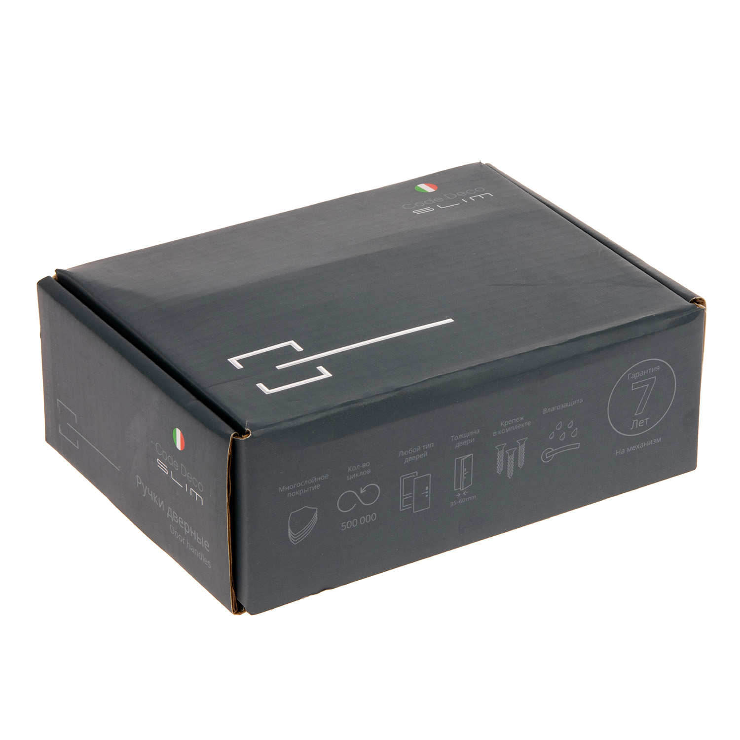 Ручка раздельная НИКЕЛЬ суперматовый H-30153-A-NISM Slim Code Deco*1/18