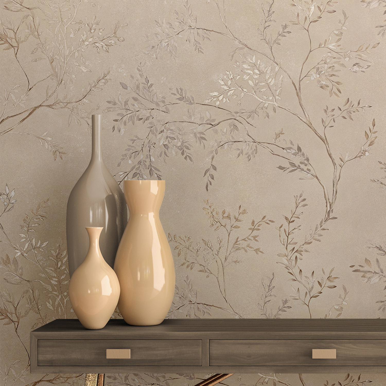 Обои  флиз  Ateliero Carmen (беж.) 89348 1.06*10м *6