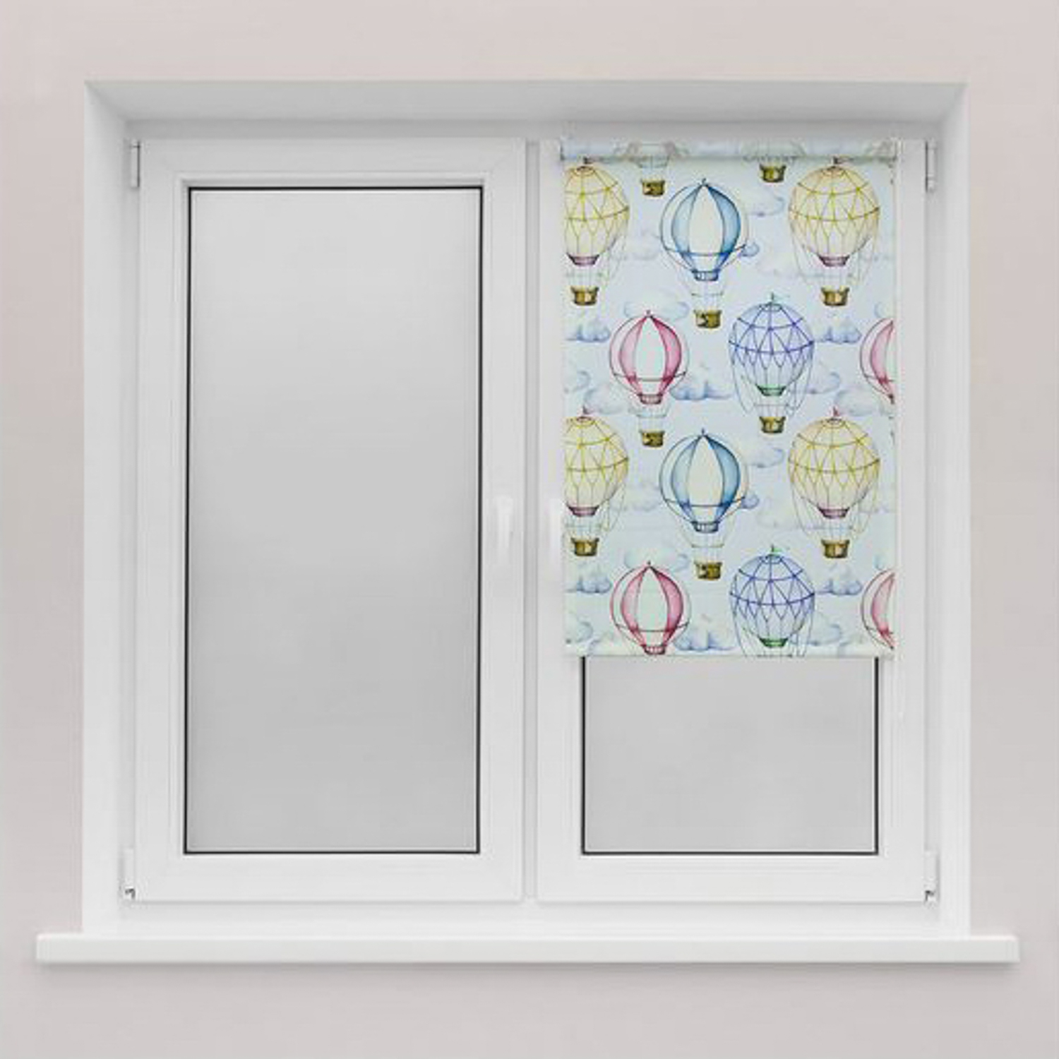 Штора рулонная Воздушные шары 52*170 ГП