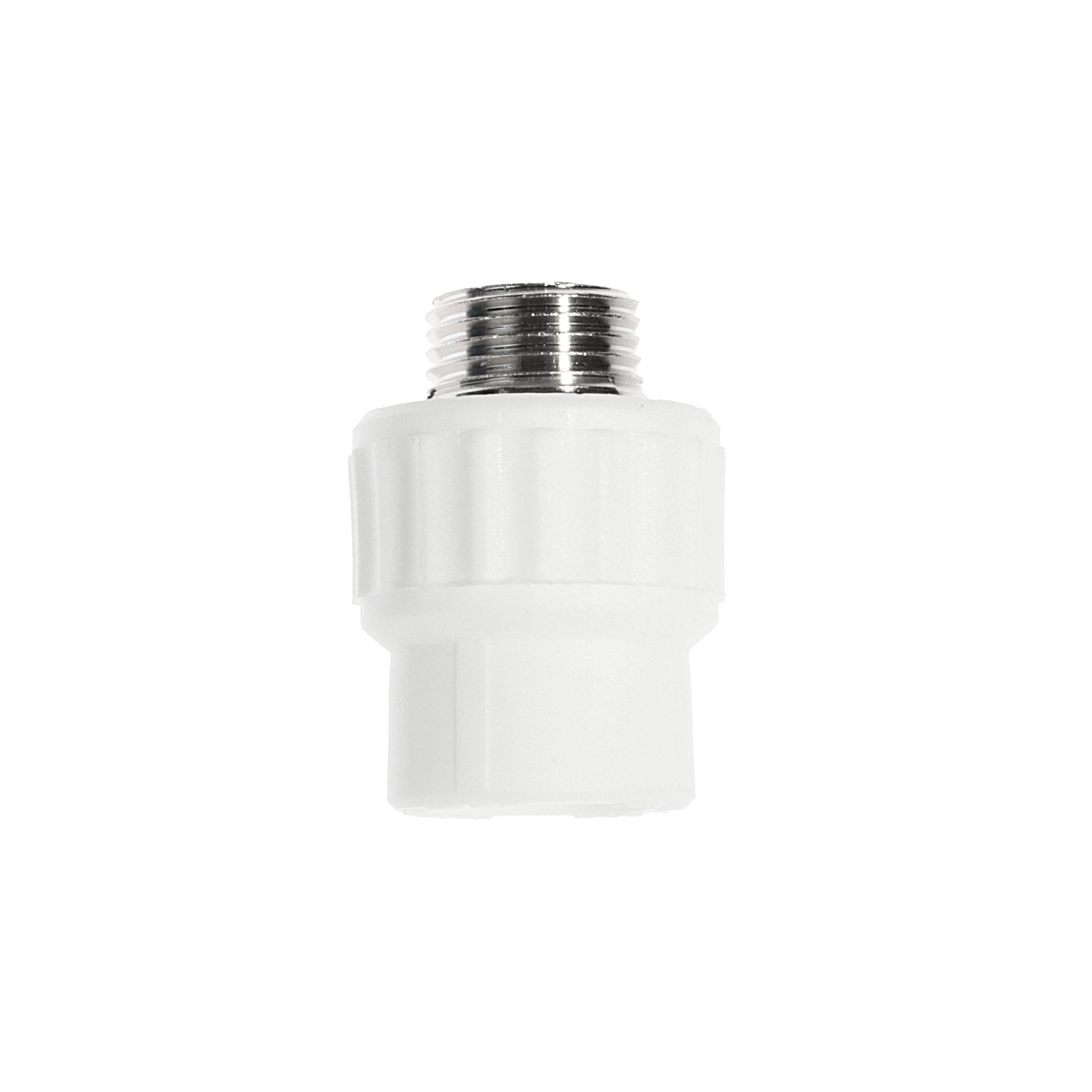 Муфта комбинированная PPRC наруж. резьба Ø 20-1/2" *10/80