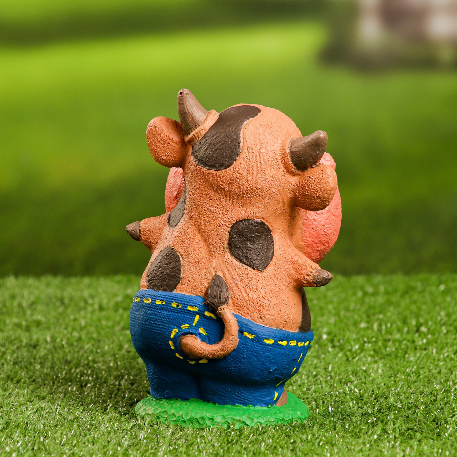 Садовая фигура "Бычок Быша" 11х11х18см 9626030