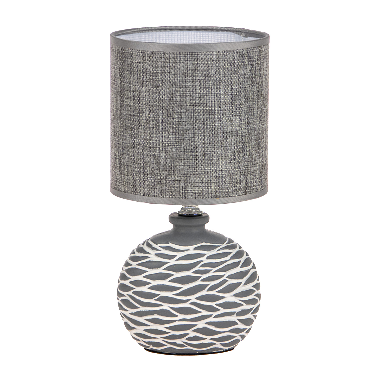 Лампа настольная 98231-0.7-01 GREY (керамика+абажур)  *1/18 Лампа настольная 98231-0.7-01 GREY (керамика+абажур)  *1/18