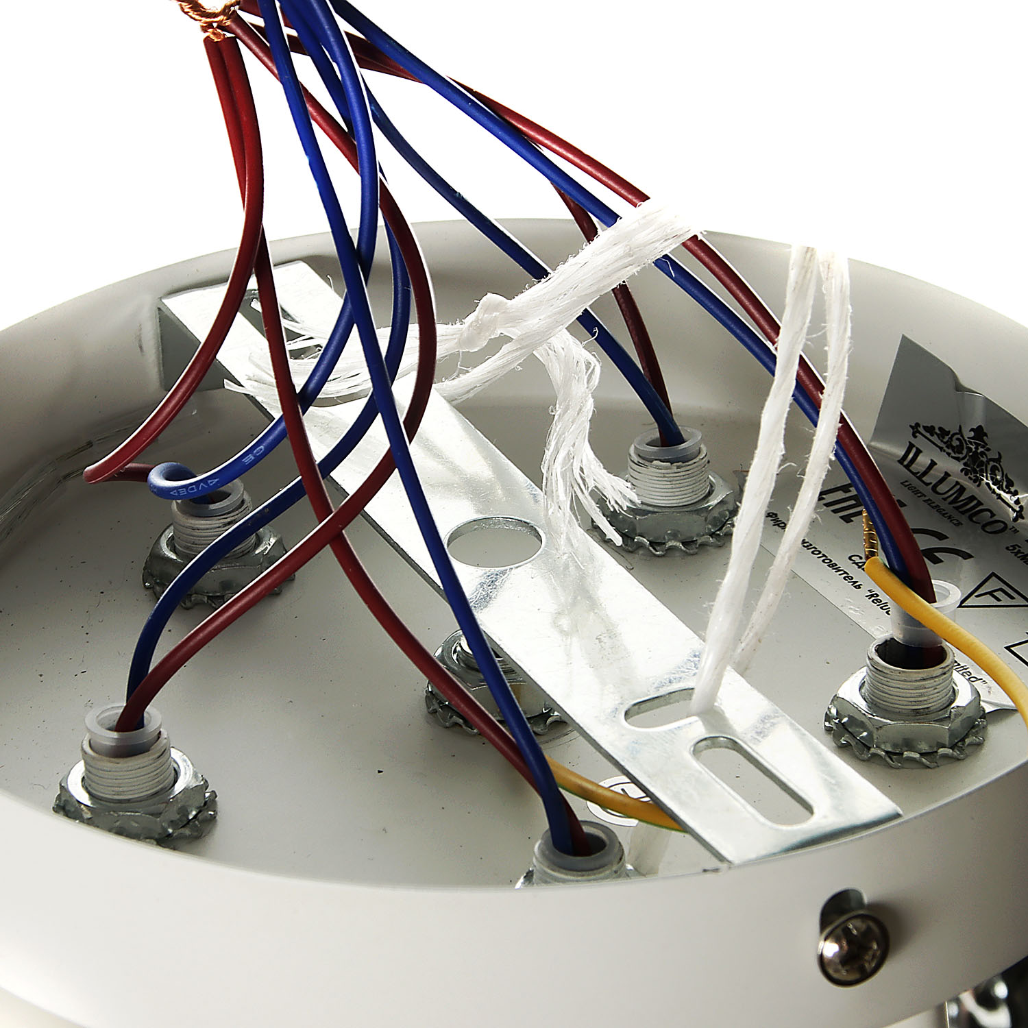 Люстра IL8258-5COU-79 WH CR Е27 60Вт   S=30м2  *1