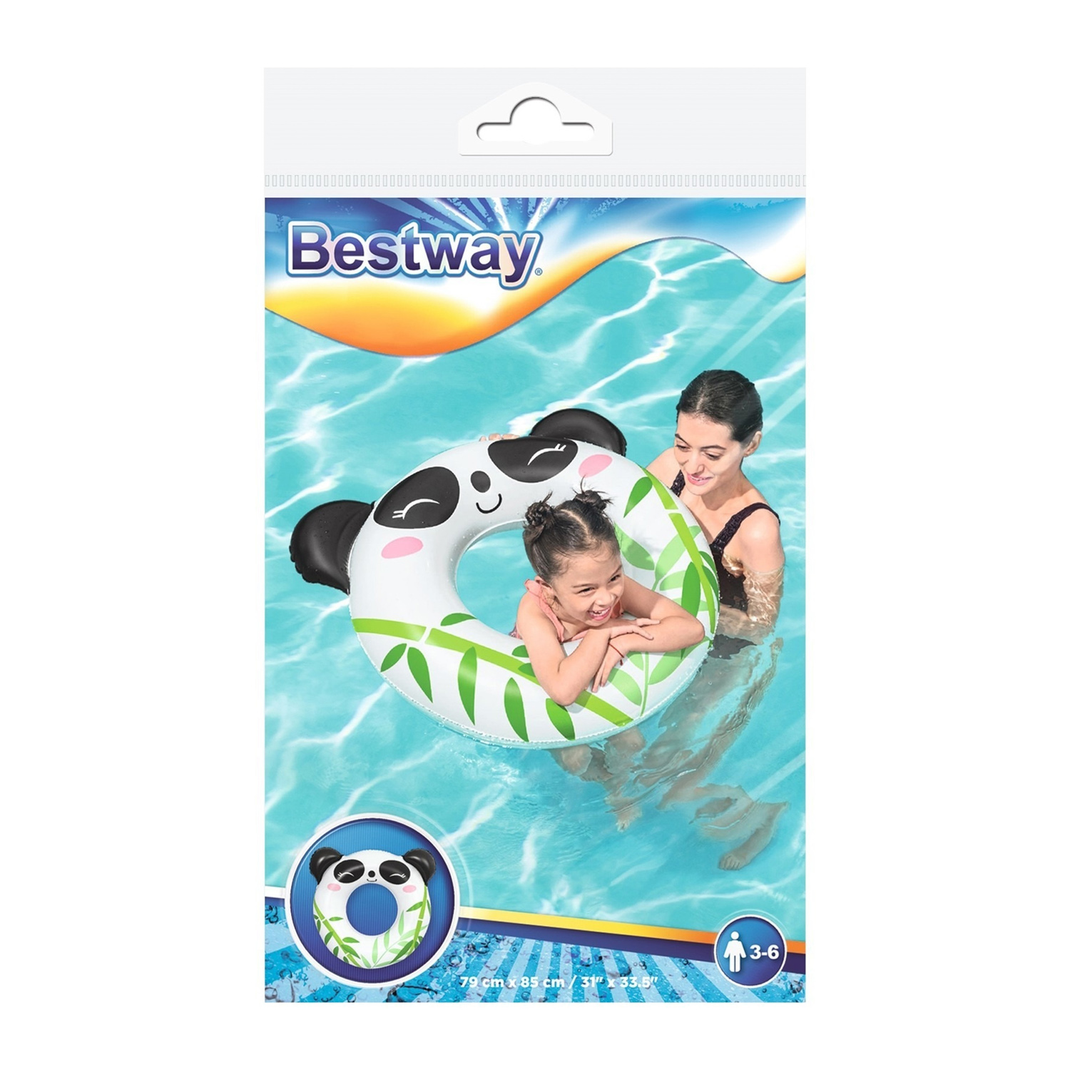 Круг для плавания "Зверушки" от 3-6 лет 36351   9298655