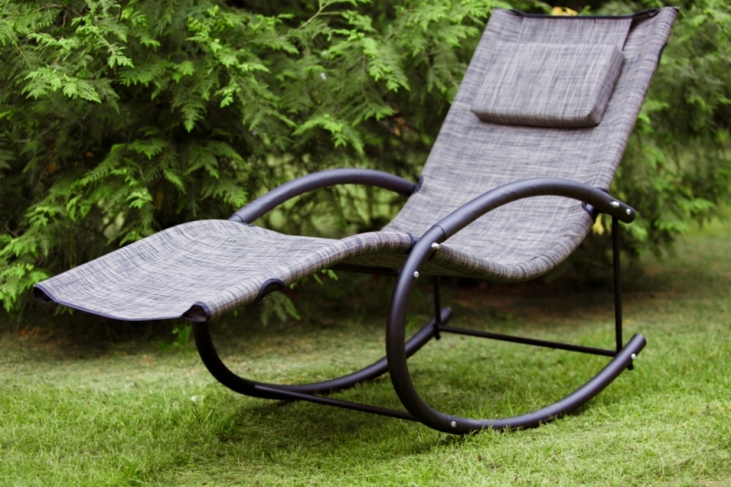 Кресло-шезлонг Качалка 1590х690х1045, (120 кг) с1214  (Беларусь) *120