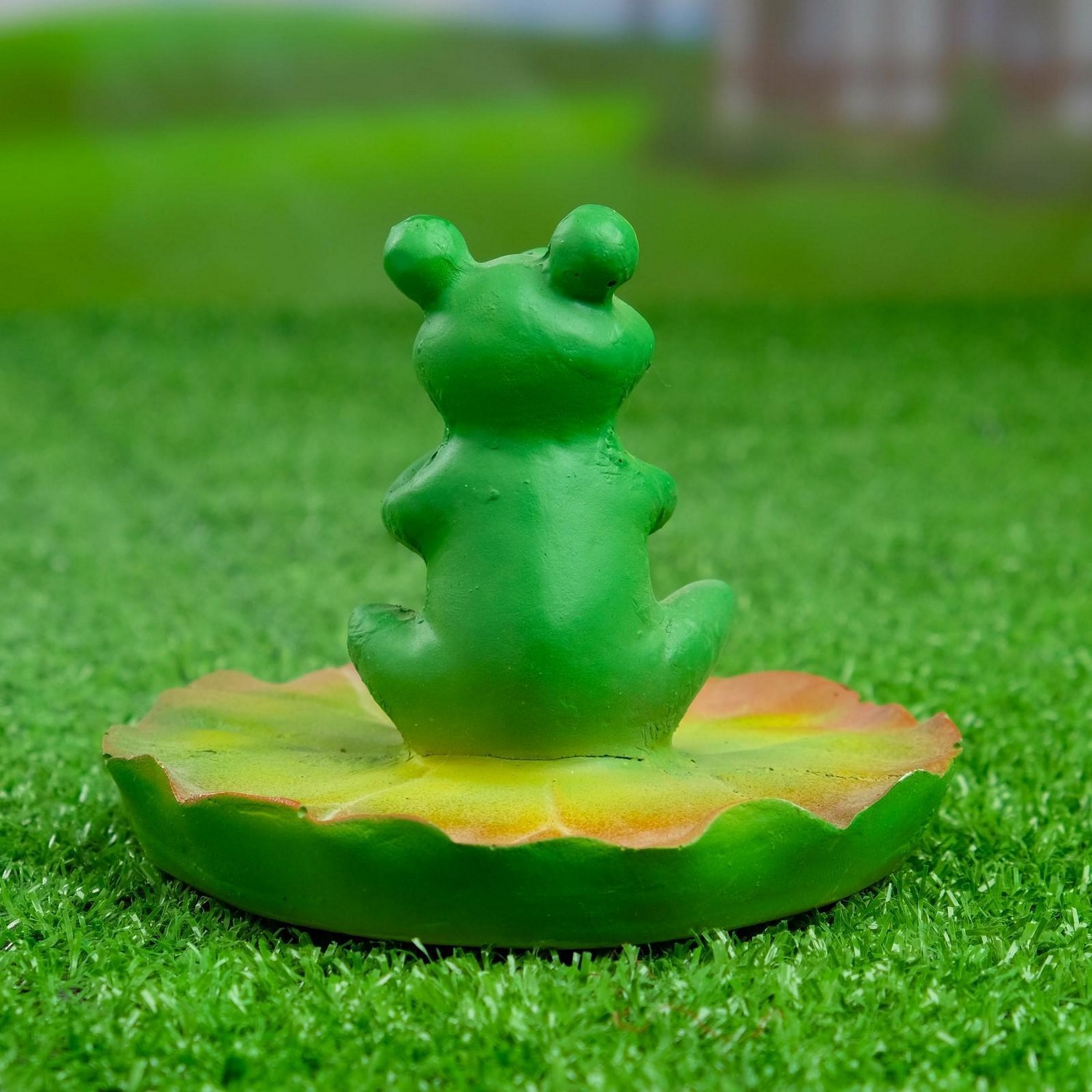 Садовая фигура "Лягушка хлопает" 15х10см   3622947