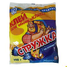 Клей для обоев универсальный 200г "Класс-Стружка" *25