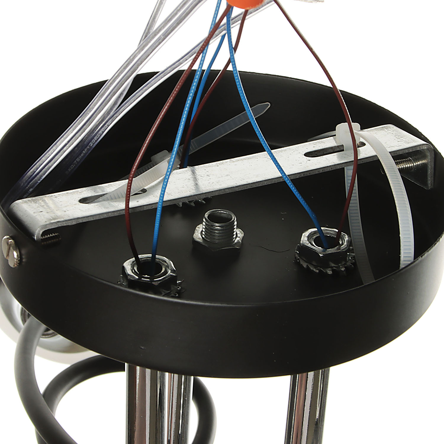 Люстра Verner Lighting А2583/3, 40 Вт, Е27, 3 лампы, черный/хром