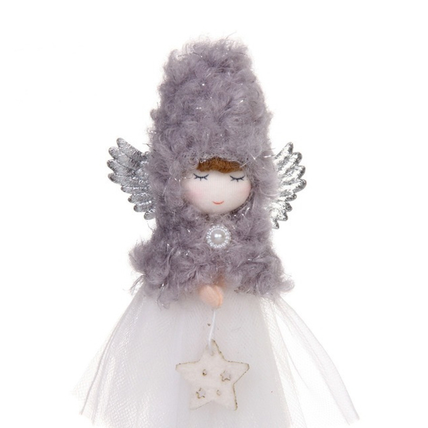 Подвеска "Волшебное платье" 16,5 см, графит