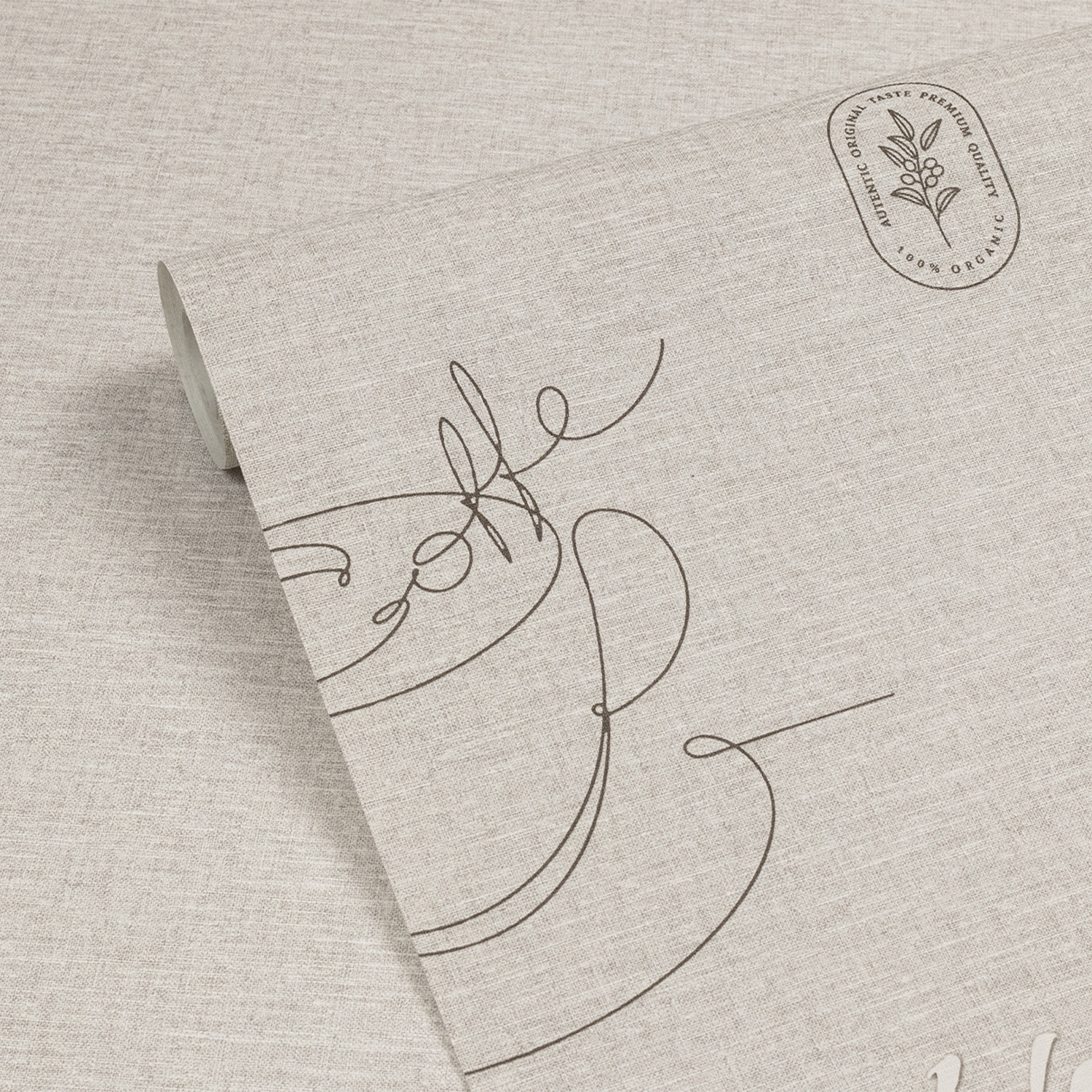 Обои флиз Ateliero Cafe (беж.) 589696 1.06*10м *6