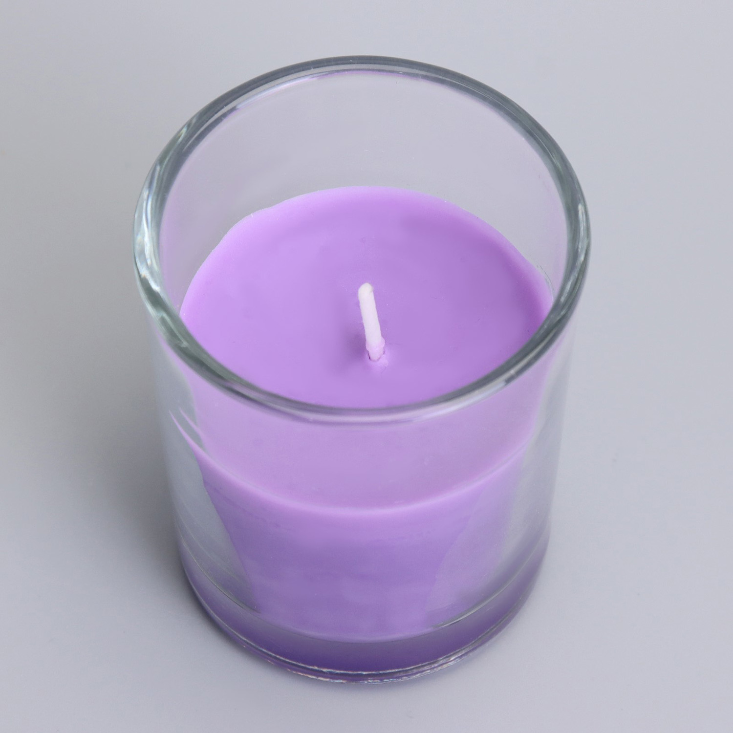 Свеча ароматическая в стекле 5х6см, лаванда 3664979
