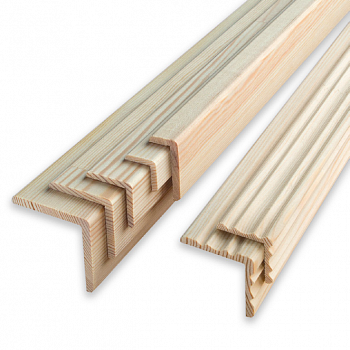 Уголок равнобокий 2.2 м, 20х20 мм, сращенный, бессучковый