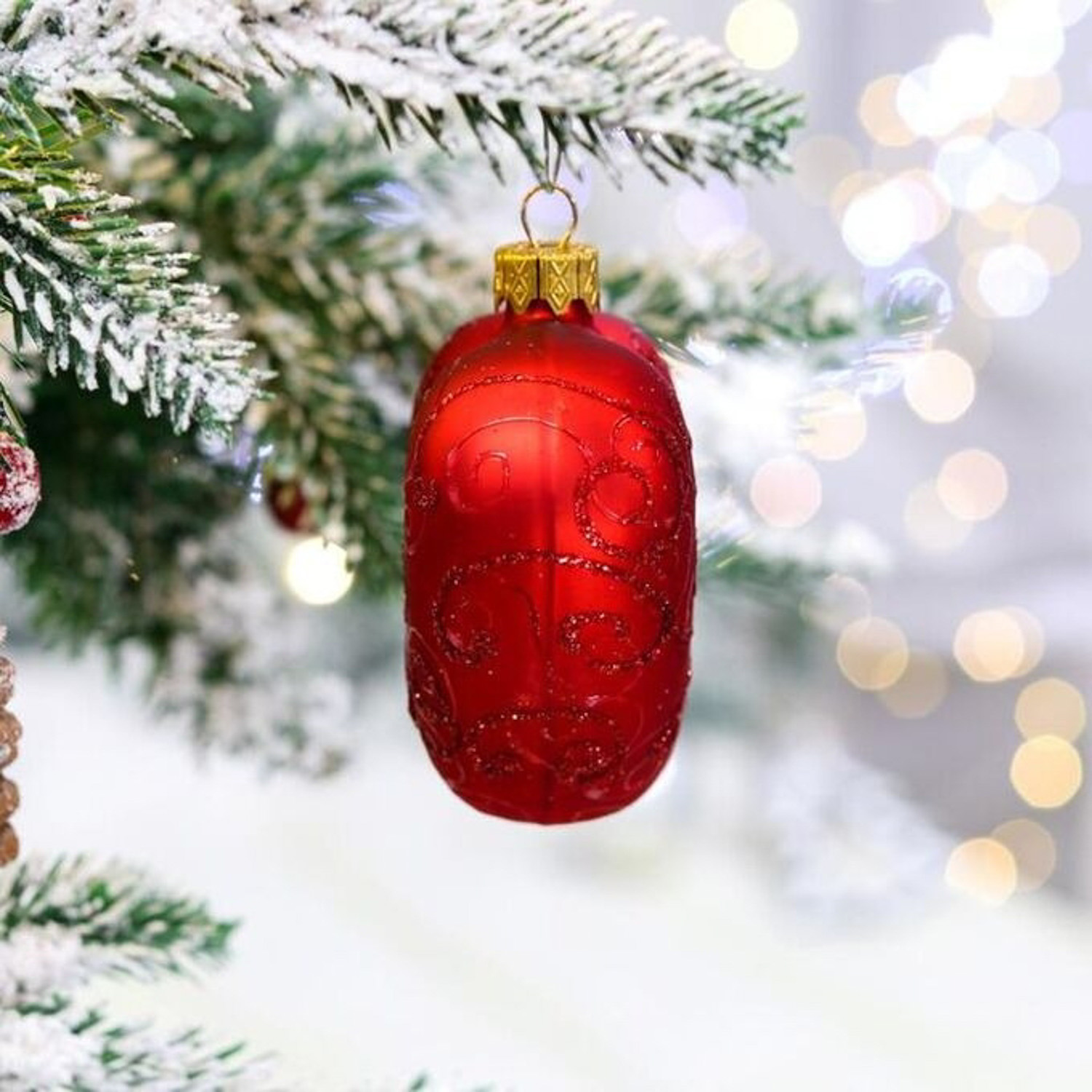 Ёлочная игрушка "Сердце красное", 8,5 см 6756990