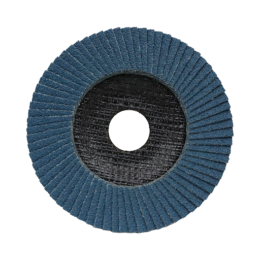 Круг шлифовальный лепестковый торцевой 125*22,23мм ZA 80 оксид циркония TYTAN *10/200