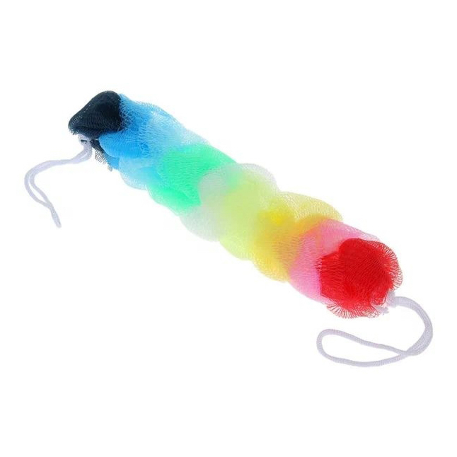 Мочалка для тела косичка "Радуга", 30 гр 1035888