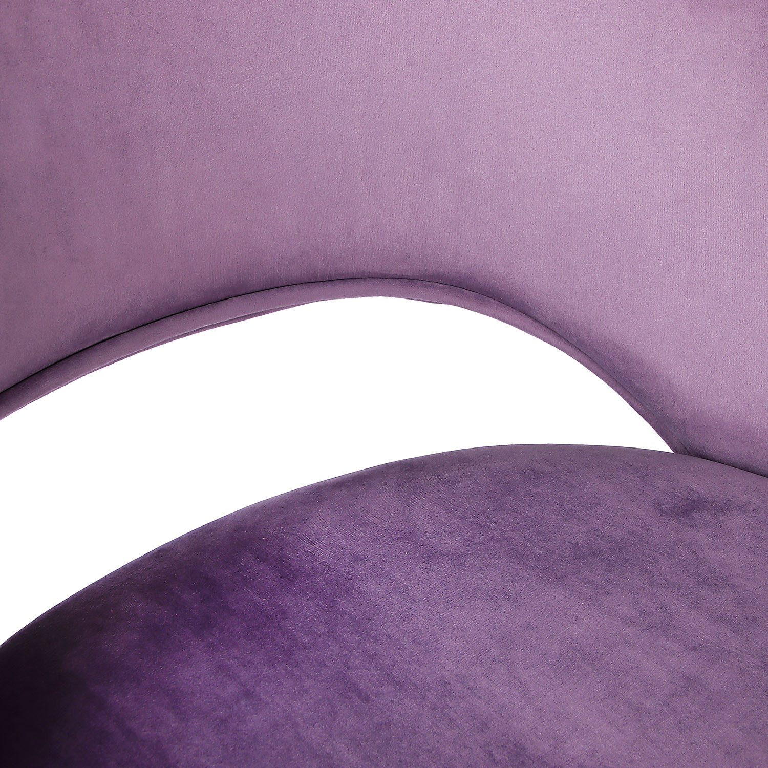 Стул FORPOST Сэнди, 54x90x41 см, велюр конфетти плюм, сиреневый