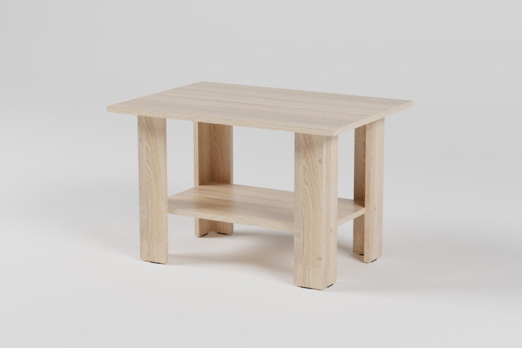 Стол журнальный С-1 700*496*450мм дуб сонома *1