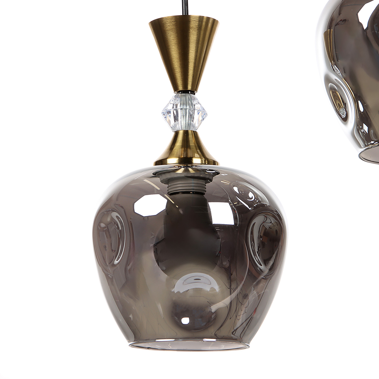 Светильник подвесной N6560/3Н ВК+СОР 3*40W E27 220V (d-365; h-800) S=12м2 VERNER LIGHTING *1