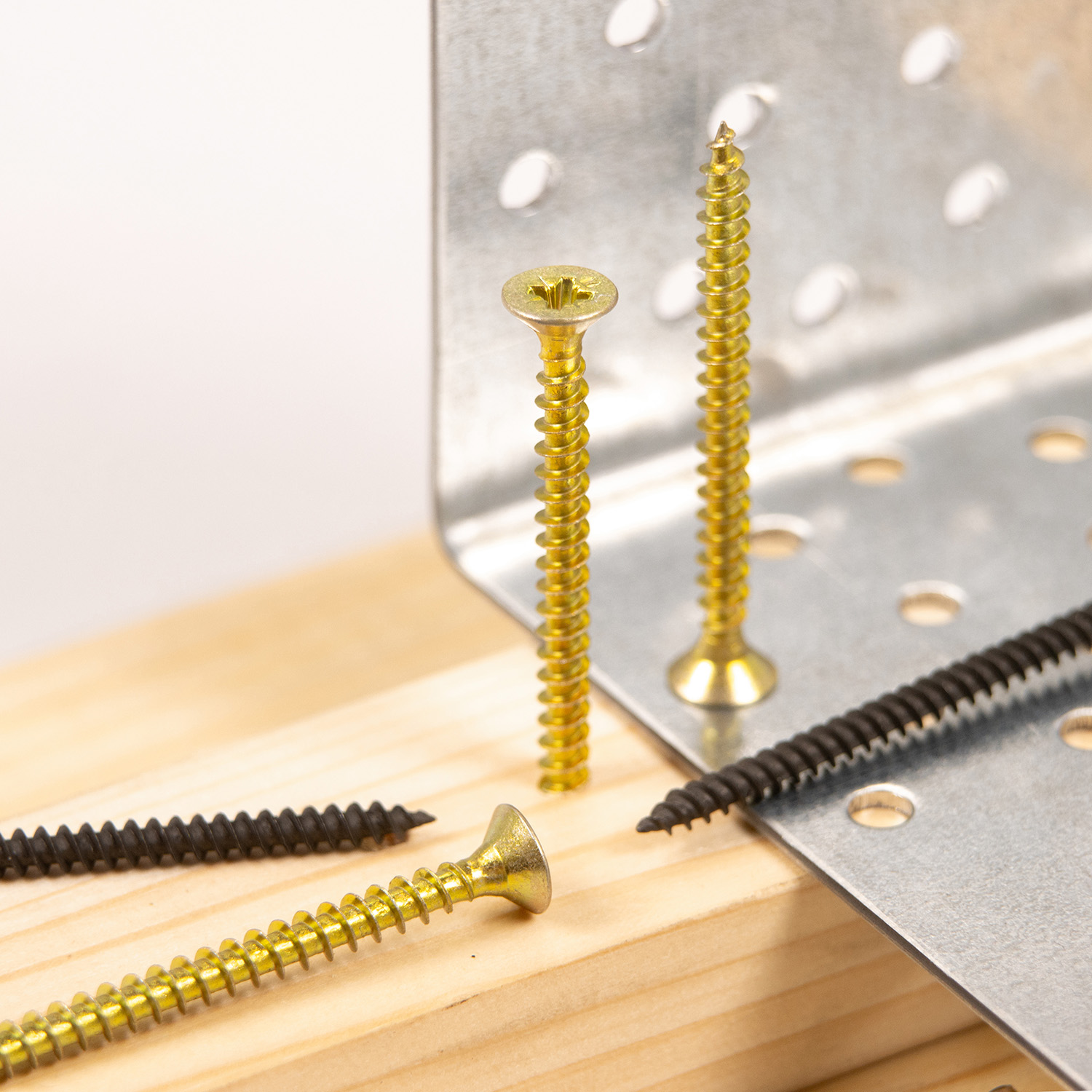 Шурупы жёлтые BROZEX пакет 4*50 (20шт) *10/100 Шурупы жёлтые BROZEX пакет 4*50 (20шт) *10/100