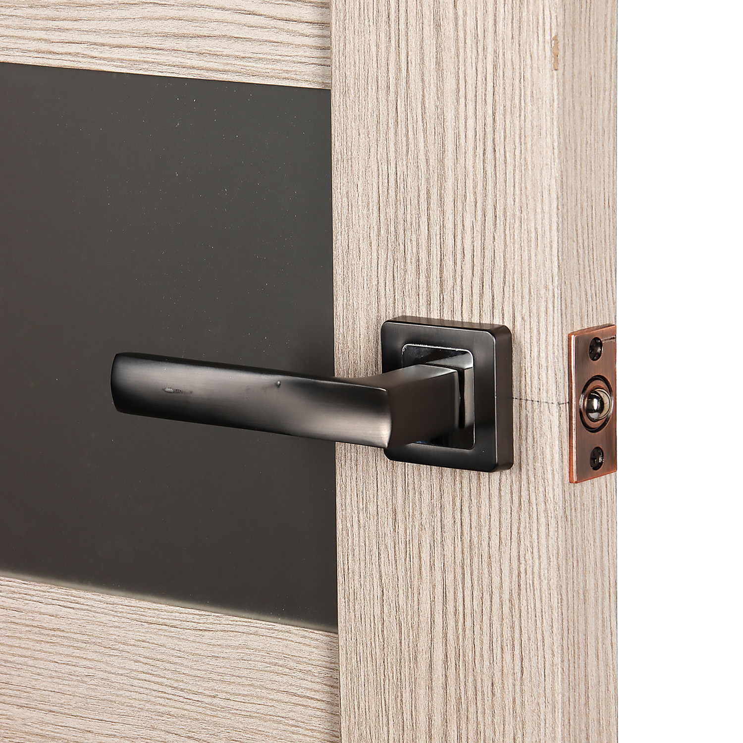 Дверь межкомнатная остеклённая ЦАРГИ COMFORT-12 Лиственница КАПУЧИНО 3D 700мм BROZEX-WOOD  *1