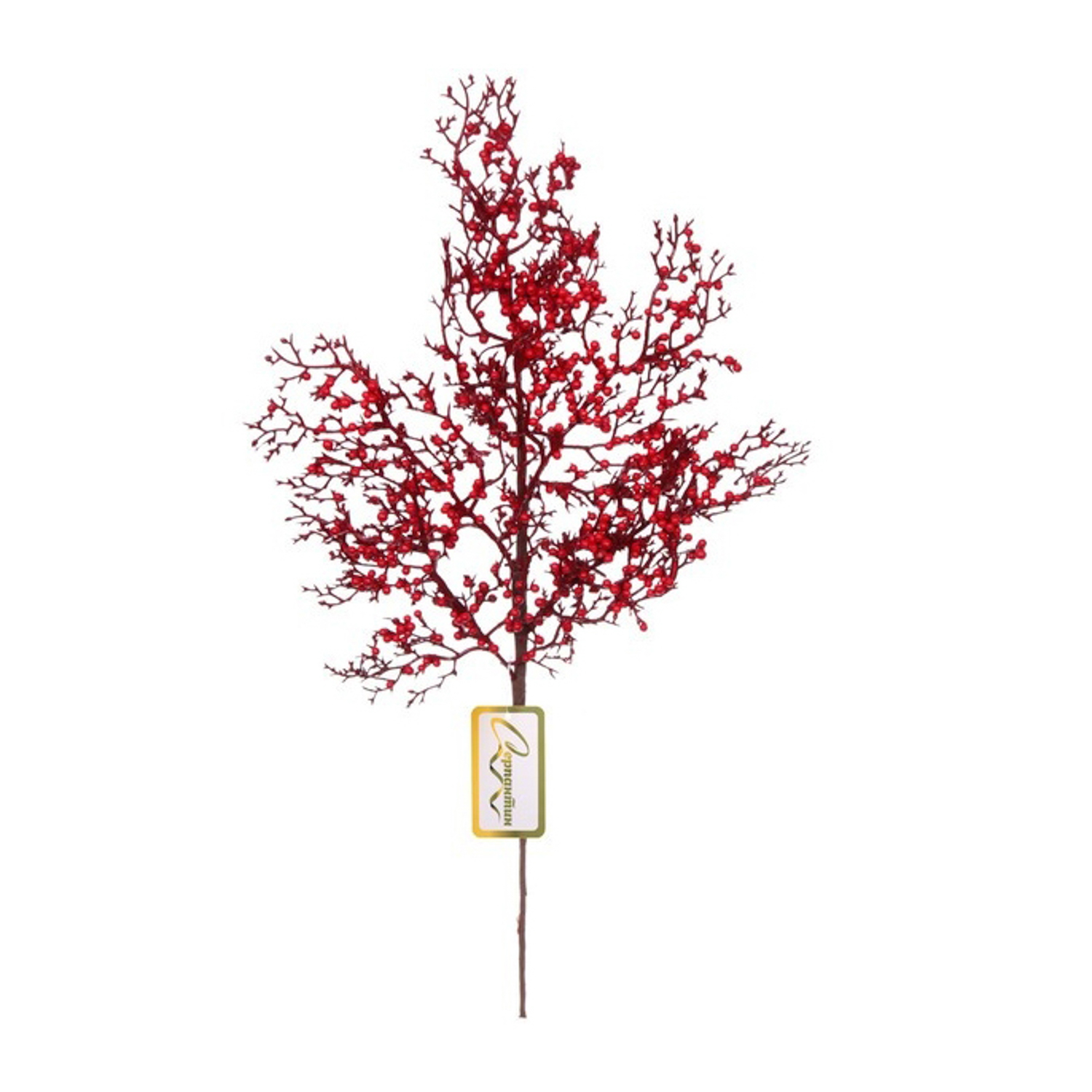 Ветка декоративная "Зимний коктейль" 60 см Ветка декоративная "Зимний коктейль" 60 см