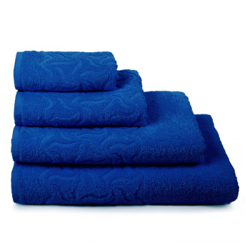 Полотенце махровое 70*130см Радуга цв.18-4045 синий ПД-3501-04352 *3/36