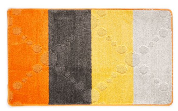 Коврик д/ванной Bombini "Silver" (60см х 100см) Серый SLV 202016 *1/40