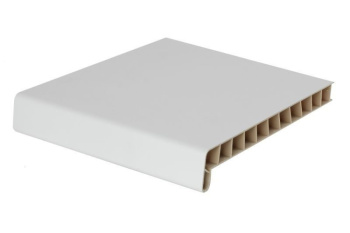 Подоконник ПВХ, 200х1000 мм, белый