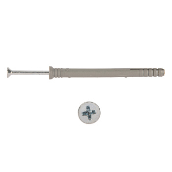 Дюбель с шурупом BROZEX 6,0*80 ВЕДРО (100шт) *6