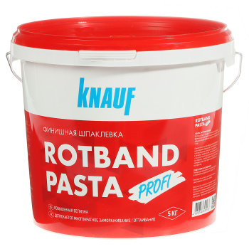 Шпаклевка финишная 5 кг KNAUF Ротбанд Паста Профи Шпаклевка финишная 5 кг KNAUF Ротбанд Паста Профи