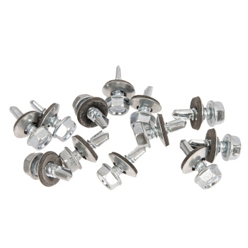 Саморезы кровельные 6.3х19 мм BROZEX, оцинкованная сталь, 250 шт.