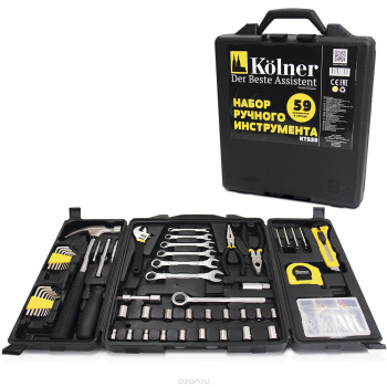 Набор инструментов Kolner KTS 59 (59 пред.) *1/5
