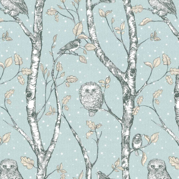 Обои флизелиновые Палитра HomeColor НС71534-17, 1.06х10 м, голубой