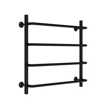 Полотенцесушитель электрический лесенка Волна 500х500 3/4" сталь 4 полки черный TERMAX TEL15050-3 *1
