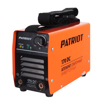 Аппарат сварочный инверторный PATRIOT 170 DC, 160 А, 1.6-4 мм