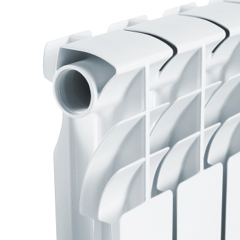 Радиатор алюминиевый 4 секции VALFEX Optima Version 2.0, 500 мм, белый