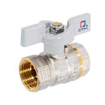 Кран шаровый 1/2" (Ø15) М/М бабочка СТМ (СТАНДАРТ) CWFFB012 *1/25/200 Кран шаровый 1/2" (Ø15) М/М бабочка СТМ (СТАНДАРТ) CWFFB012 *1/25/200