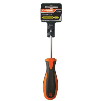 Отвертка PATRIOT PH0х150 CR-V,магн.,2-х компонентная рукоятка *1
