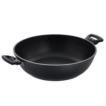 Сковорода алюм. а/приг.литая Kukmara "Традиция" d30см с 2-мя съемн.ручками с307а (Кукмор) *1/4