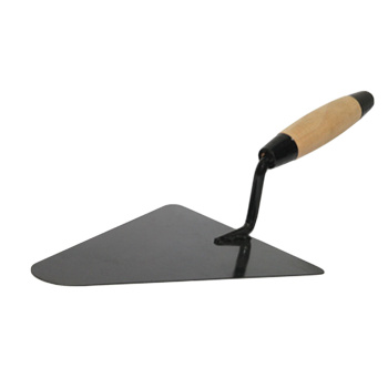 Кельма бетонщика стальная T4P КБ, треугольник, деревянная ручка