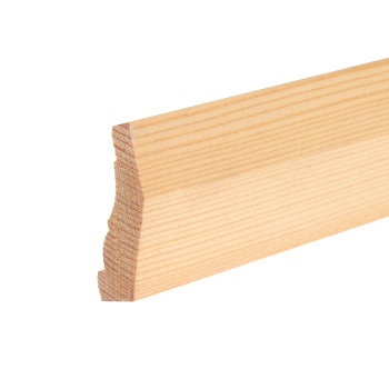 Плинтус 2.1-2.2 м, 60 мм, сращенный, бессучковый, разнобокий