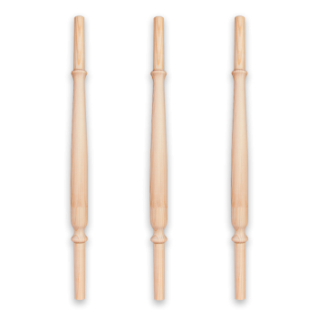 Балясина 5х5х90 см Арелан, точеная нагельная, тип 1, сосна, сорт экстра