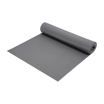 Коврик-дорожка 0,9*10м ПВХ ПОЛОСКА 2,3мм против скольжения "VORTEX" серый (арт.22164)  *1